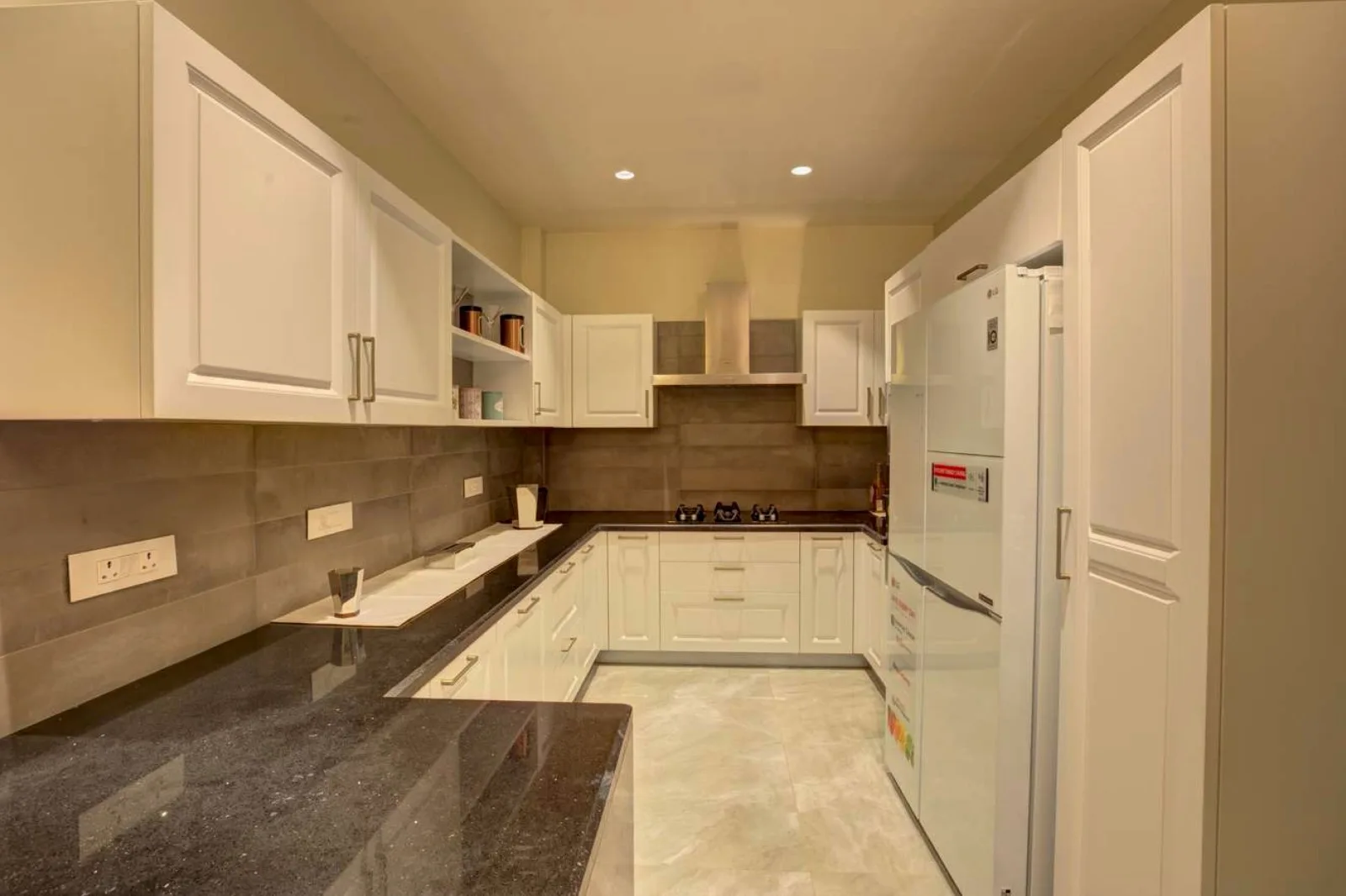 Kitchen of the Evoq Antalia show apartment